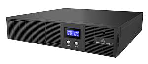 POWERTECH UPS Line Interactive PT-1408 για rack 2U, με οθόνη, 2200VA/1540W, 4x AC output PT-1408