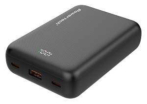 POWERTECH power bank PT-1503 με οθόνη, 20000mah, 22.5W, μαύρο PT-1503