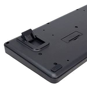 POWERTECH set ασύρματο ποντίκι & πληκτρολόγιο PT-1541, 2.4GHz, αθόρυβο, μαύρο PT-1541