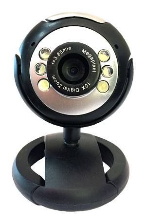 POWERTECH Web Camera PT-509 1.3MP, Plug & Play, μαύρη PT-509