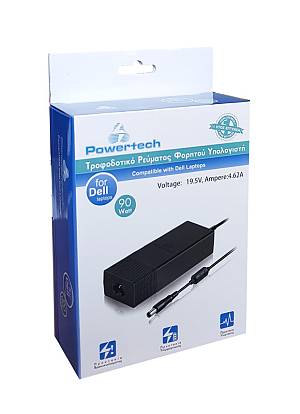 POWERTECH φορτιστής laptop PT-55 για Dell, 90W, 19.5V PT-55