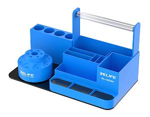 RELIFE βάση εργαλείων για επισκευές κινητών RL-001H, 25.5x13x14.3cm, μπλε RL-001H