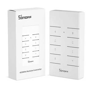 SONOFF remote controller RM433R2, 433MHz, λευκό RM433R2