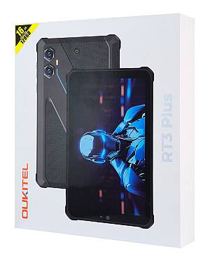 OUKITEL tablet RT3 Plus, 8, 4/128GB, 4G, 11000mAh, IP68/IP69K, μαύρο RT3PLUS-BK
