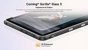 ULEFONE tablet RugKing Pad 2 Pro, 10.1, 8/256GB, 10200mAh, IP68/IP69K/MIL-STD-810H, 4G, μαύρο RUGKINGPAD2PRO