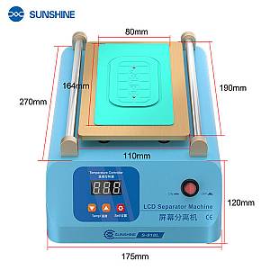 SUNSHINE διαχωριστής LCD οθόνης S-918L για επισκευές κινητών, 400W S-918L