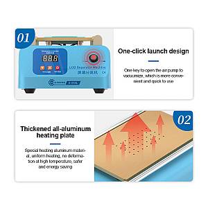SUNSHINE διαχωριστής LCD οθόνης S-918L για επισκευές κινητών, 400W S-918L