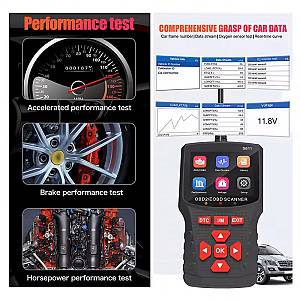 NOYAFA διαγνωστικό αυτοκινήτου OBD II/EOBD S611 S611