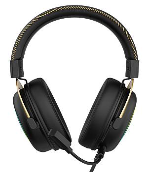 SADES gaming headset Alchemist, USB σύνδεση, 50mm, V7.1 surround, ENC, RGB, multi-platform, μαύρο SA-913
