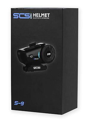 SCSETC ενδοεπικοινωνία μηχανής S-9 με Bluetooth, έως 6 αναβάτες, 500m SCS-S9