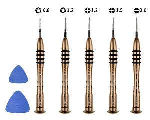 KAISI σετ κατσαβιδιών ακριβείας με πένες ανοίγματος K-5222, 7τμχ SGN-5222