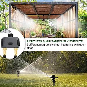 INHOCON smart προγραμματιστής ποτίσματος SGW02 2 θέσεων, Bluetooth, IP55 SGW02