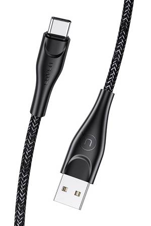 USAMS καλώδιο USB-C σε USB US-SJ392, 2A, 1m, μαύρο SJ392USB01