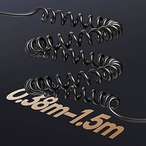 USAMS Bluetooth car audio receiver US-SJ464, μεταλλικό, γκρι SJ464JSQ01