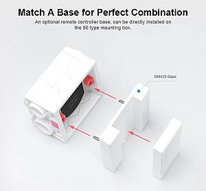 SONOFF smart dimmer switch D1, WiFi SNF-D1
