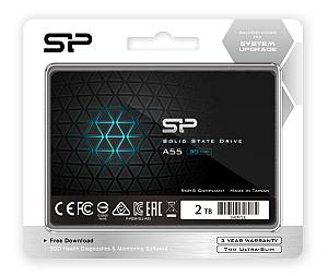 SILICON POWER SSD A55 2TB, 2.5, SATA III, 500-450MB/s, 7mm SP002TBSS3A55S25