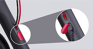 Κάλυμμα θύρας φόρτισης για πατίνι Xiaomi Mi 4/4 Pro/4 Lite, κόκκινο SPXIMI4-011