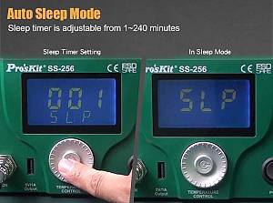 PROSKIT σταθμός συγκόλλησης SS-256B με κολλητήρι, 60W, 200~480 °C SS-256B