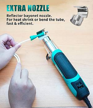 PROSKIT μίνι πιστόλι θερμού αέρα SS-628F, 250/500W, 350/500 °C SS-628F