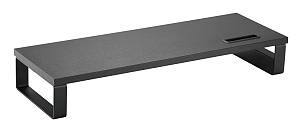 BRATECK επιτραπέζια βάση για οθόνη/laptop STB-118 με 3x USB θύρες, 17-32, έως 20kg, μαύρη STB-118