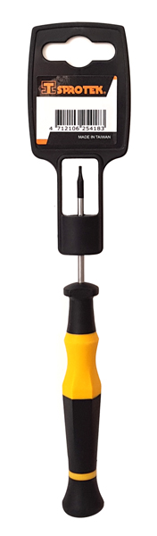 SPROTEK κατσαβίδι ακριβείας STD-289-T4, torx T4, μαύρο-κίτρινο STD-289-T4