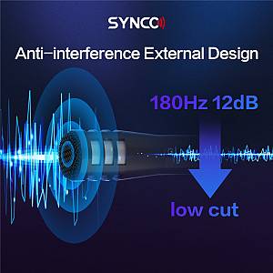 SYNCO μικρόφωνο χειρός SY-E10-MIC, δυναμικό, καρδιοειδές, XLR, μαύρο SY-E10-MIC