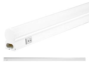 POWERTECH LED φωτιστικό τοίχου T5-0001-090 12W, 4000K, 90cm, IP20, λευκό T5-0001-090