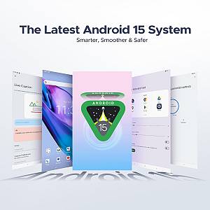 DOOGEE tablet Tab A9 Pro με πληκτρολόγιο/ποντίκι/στυλό αφής/θήκη, 10.1, 4/128GB, Android 15, 6580mAh, μπλε TABA9-PRO-VIP