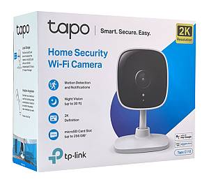 TP-LINK smart κάμερα Tapo C110, 2K, motion detection, Wi-Fi, Ver. 2.0 TAPO-C110