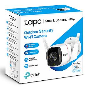 TP-LINK smart camera Tapo-C320WS, 2K QHD, outdoor, two-way audio, V. 1.0 TAPO-C320WS