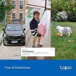 TP-LINK smart ηλιακή κάμερα Tapo C660 KIT, 4K/8MP, WiFi, PTZ, SD, IP65, EU/1.0 TAPO-C660KIT