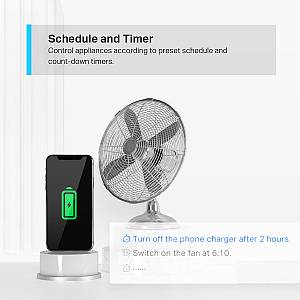 TP-LINK smart αντάπτορας ρεύματος TAPO-P100, Wi-Fi, ΒΤ, 4τμχ, Ver. 1.0 TAPO-P100-4