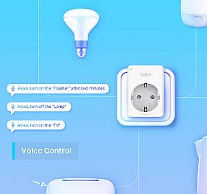 TP-LINK smart αντάπτορας ρεύματος TAPO-P100, Wi-Fi, ΒΤ, 4τμχ, Ver. 1.0 TAPO-P100-4