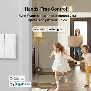 TP-LINK smart διακόπτης Tapo S220 με μπαταρία, διπλός, 868MHz, Ver 1.0 TAPO-S220