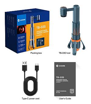 SUNSHINE κάμερα θερμικής απεικόνισης TB-03S, -20 έως 550 °C TB-03S