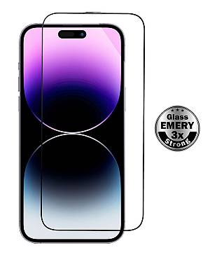 POWERTECH tempered glass Emery 5D TGC-0757 για iPhone 16 Plus, full glue TGC-0757