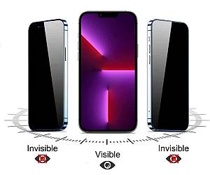 POWERTECH tempered glass Emery Private 5D TGC-0776 για iPhone 14 Pro Max, full glue TGC-0776