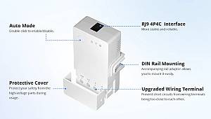 SONOFF smart διακόπτης ελέγχου θερμοκρασίας/υγρασίας THR320, Wi-Fi, 20A THR320