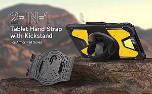 ULEFONE βάση THS02 για tablet Armor Pad 2, με ιμάντα, μαύρη THS02
