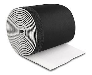Ταινία νεοπρενίου τύπου Velcro TIES-038, 13.5cm, 3m, μαύρη/λευκή TIES-038