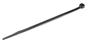POWERTECH δεματικά καλωδίων TIES-054, 200x4.8mm, μαύρα, 100τμχ TIES-054