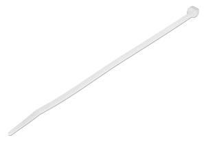 POWERTECH δεματικά καλωδίων TIES-061, 400x7.5mm, λευκά, 100τμχ TIES-061