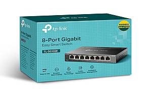 TP-LINK Easy Smart Switch TL-SG108E, 8-port 10/100/1000Mbps, Ver 6.0 TL-SG108E