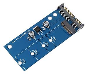POWERTECH Converter SATA 22pin σε M.2 SSD TOOL-0019, 2230/2242/2260/2280 TOOL-0019