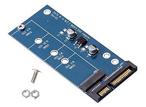 POWERTECH Converter SATA 22pin σε M.2 SSD TOOL-0019, 2230/2242/2260/2280 TOOL-0019