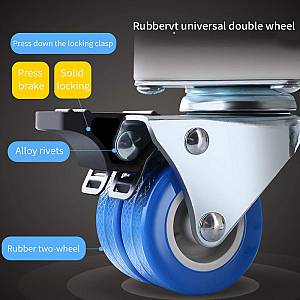 Βάση λευκών συσκευών TOOL-0066 με ρόδες, ρυθμιζόμενη, max 600kg, γκρι TOOL-0066