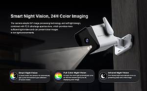 VSTARCAM smart κάμερα TS3, 3MP, WiFi, SD, IP66 TS3