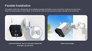 VSTARCAM smart κάμερα TS3, 3MP, WiFi, SD, IP66 TS3