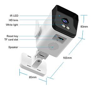 VSTARCAM smart κάμερα TS3, 3MP, WiFi, SD, IP66 TS3