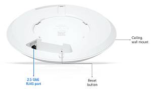 UBIQUITI Access Point UniFi U7 Long-Range, WiFi 7, Dual band, PoE U7-LR